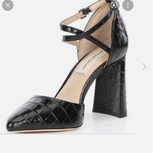 Antonio melani Black Quilted Heels
